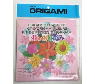 אוריגמי קיט להכנת פרחים