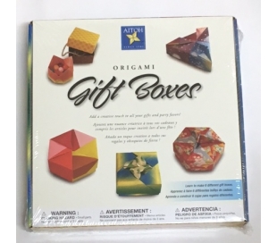 אוריגמי - קיט להכנת קופסאות מתנה  
