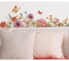 מדבקת קיר גינת פרחים בעיצוב ליזה אודית