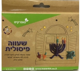 שעווה פיסולית במארז 6 גוונים