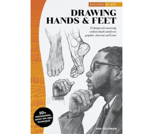 ספר לציור מקצועי של ידיים ורגלים
