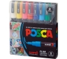 POSCA 3M- סט 8 טושים אקרילים  פוסקה