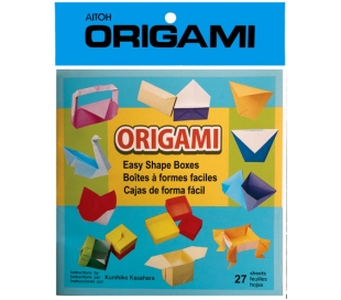 דפי קיפול אוריגמי להכנת קופסאות