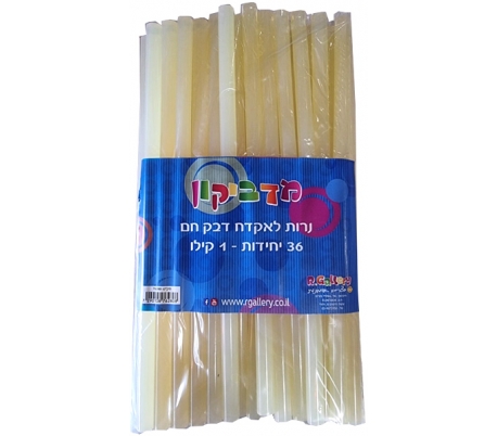 מארז 1 קג דבק חם  (35 יח) במבצע!