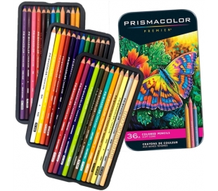 עפרונות ציור פריזמה קולור סט 36  Prismacolor