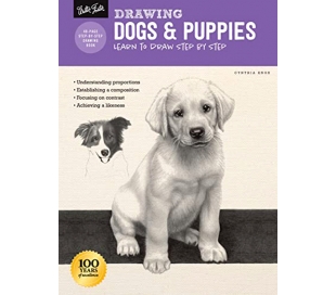 חוברת הדרכה ללימוד רישום: כלבים וגורים
