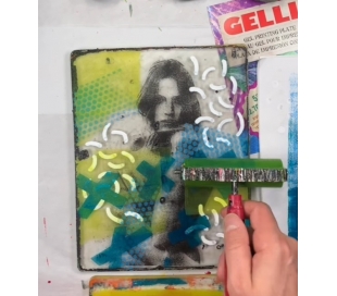 ג'לי פלייט העברת תמונה  להדפס  GELLI PLATE