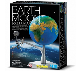 ערכת יצירה מודל כדור הארץ והירח