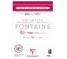 בלוק A3 אקוורל 100% כותנה FONTAINE