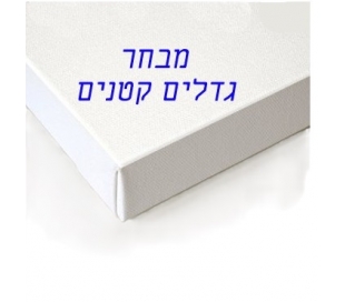 מבחר בדי קנבס איטלקי לציורים בגדלים קטנים