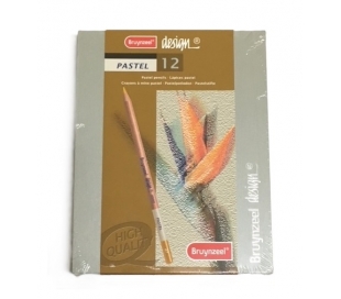 סט 12 עפרונות פסטל איכותיים - BRUYNZEEL