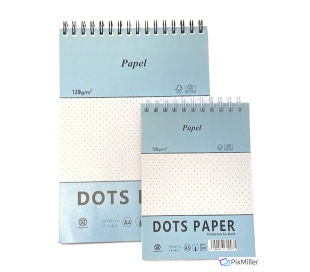 בלוקי רישום Dot Paper נייר נקודות  - 2 גדלים  