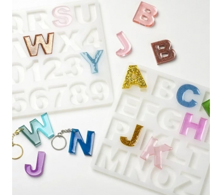 תבניות סיליקון ABC ומספרים