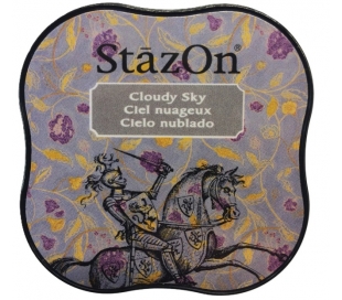 כרית דיו פרמננטי  עננים בשמיים STAZON MIDI