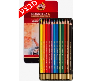 12 עפרונות אקוורל קוהינור במבצע