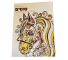 חוברת מנדלה לצביעה -סוסים