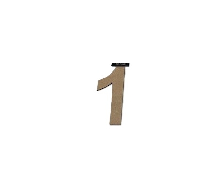 מספרים מעץ MDF ליצירה 13 סמ