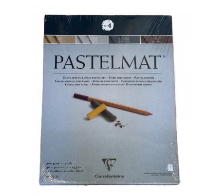 בלוק ציור PASTELMAT 4 -Clairefontaine
