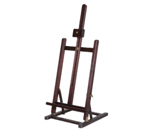 כן ציור שולחני מתקפל מעץ חום עתיק כן ציור שולחני מתקפל מעץ חום עתיק