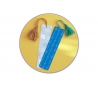 בלוק קארדסטוק דו צדדי עיצובים כחולים