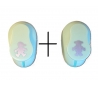 1+1 מתנה פאנץ  ילד + ילדה 1 אינצ'