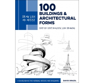 רישום שלבשלב 100 בניינים ומבנים אדריכליים