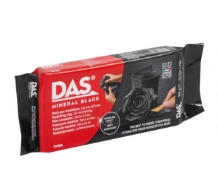 חומר פיסול דאס שחור - 800 גרם MINERAL BLACK (DAS)