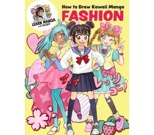 ציור אופנה מנגה KAWAII FASHION MANGE