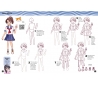 ספר לציורי אופנה מנגה FASHION MANGA