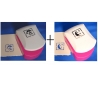 מבצע 1 + 1 פאנץ' גדול של תמונה במסגרת - ירח ודולפין