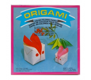 נייר אוריגמי 15*15 צבעוני במארז 300 דף