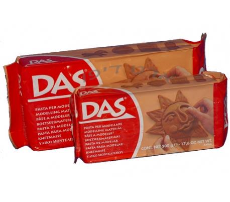 חומר פיסול דאס בצבע חום (DAS)
