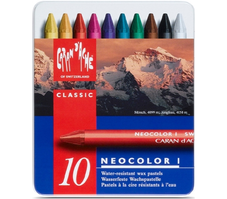 קרנדש NEOCOLOR צבעי פסטל שמן מקצועי ב 3 גדלים