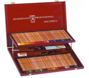 סט 96 עפרונות אקוורל מקצועי רמברנט לירה LYRA