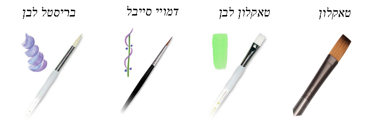 מכחולים סינטטים